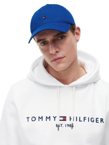 Image of Tommy Hilfiger Men's Cotton 85 Logo Adjustable Baseball Cap