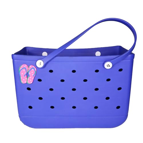 Beach Bag Accessories PVC Rubber Totes Inserts Charms for Bogg Bag Slippers, Insert Decorative for Beach Bag Beach Tote Bag3