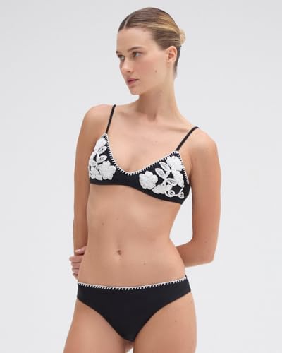 Embroidered Bikini Top2