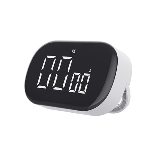Minuterie Numérique Cuisine Grand Écran LED JFDBGU, Compte à Rebours Auto-Discipline