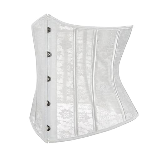 Corset Belt Waist Tights Corsets Top for Ladies Black and White Color Breathable Mesh2