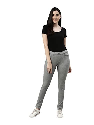 Image of GO COLORS Women Mid Rise Premium Straight Jeans