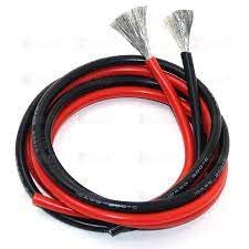 10AWG Gauge High Flexible,Soft Silicone Wire Electrical Cable 10ft (Red + Black Each 5ft)1050 Strands,0.08 mm Tinned Copper, High Temp Resistant 200 Deg C, for Battery,Invertors,UPS Etc.-image-38