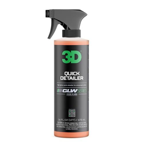 3D GLW Series Quick Detailer 16 oz spray para detalle rápido miniatura 1