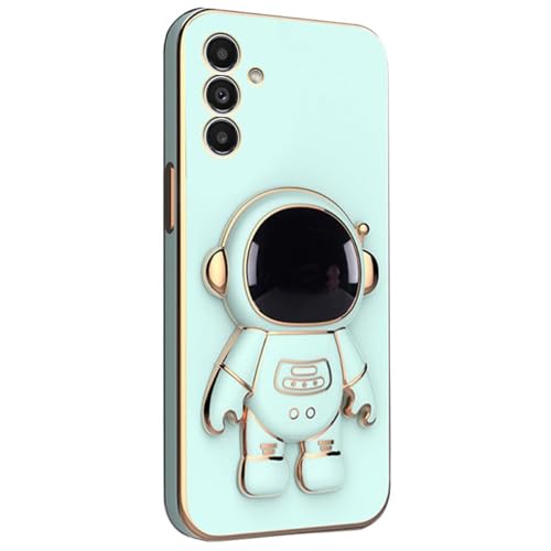 Image of for Samsung Galaxy A57 5G Case Cute 3D Astronaut Stand Design Camera Protection Shockproof Soft Back Cover for Samsung Galaxy A57 5G (Mint)