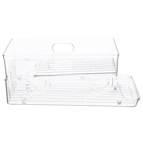 IWOWHERO Rolling Type Can Organizer Refrigerator Drink Organizer Household Soda Holder