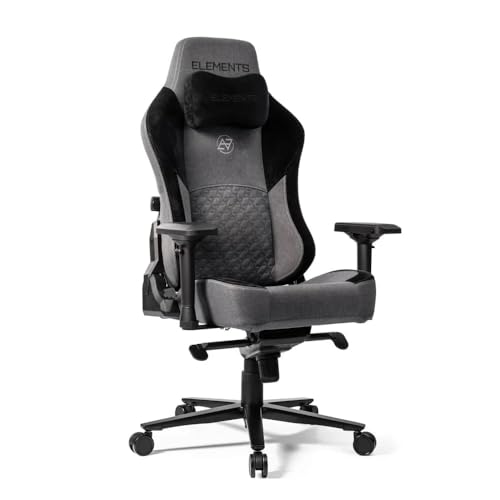 Cadeira Gamer Ergonomica Lunari Fearless Apoio Lombar e Cabeça, E...