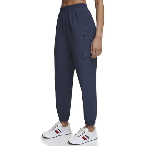 Tommy Hilfiger Women's Casual Fit Stretch Ripstop Fabric Jogger2