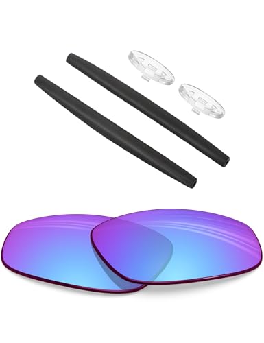 Image of BLAZERBUCK Anti-salt Polarized Replacement Lenses & Sock Kit for Oakley Whisker OO4141 Sunglass