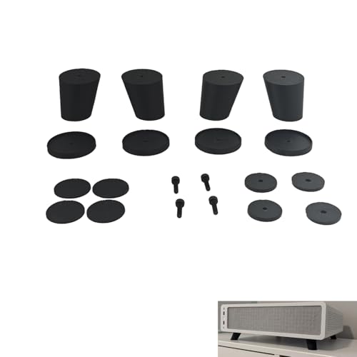 Pies para Fractal Design Ridge soporte de escritorio angular estilo HiFi para salón
