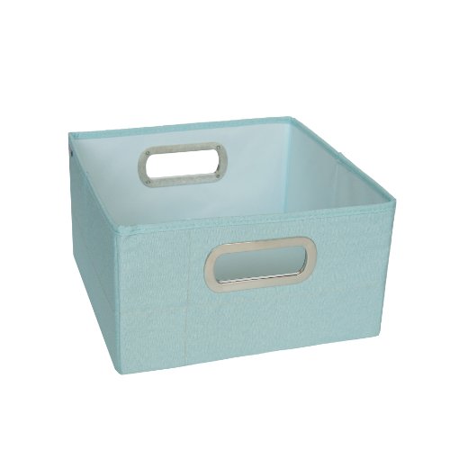 JJ Cole Heather Storage Box, Blue, 6.5"