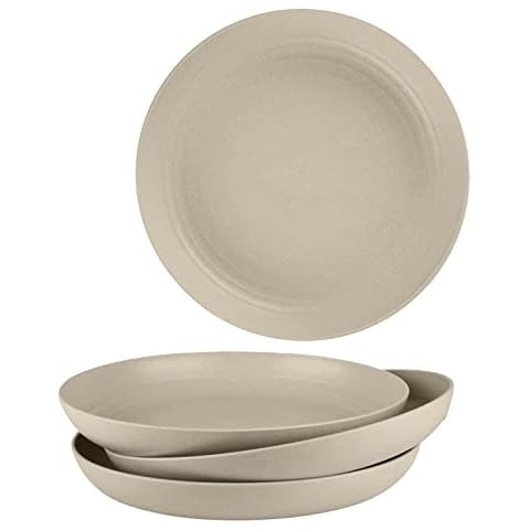 VORAE 4pcs Unbreakable Dinner Plates Set Cover