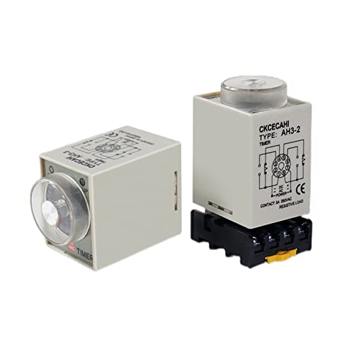 Relais temporisé AH3-2 60s pour programmer le démarrage différé de vos moteurs AC110V - 3