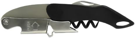 Coutale Premium, Waiter's Style, Double Lever Sommelier Friend Corkscrew - Black