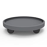 14 Inch Heavy Duty Plant Caddie with Wheels,Rolling Plant Stand Pot Trolley,Wheeled Planter Saucer Tray,Potted Flower Mover Dolly with Casters Round Coaster for Indoor Outdoor