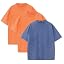 2 Pc Orange+blue
