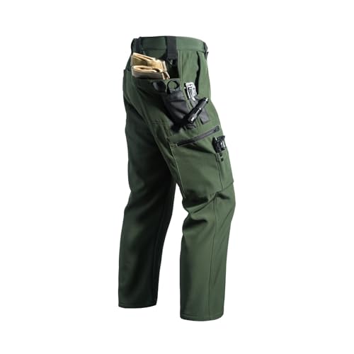 lcyhony Cargo Pants for Men Baggy Flexcamo - Tactical Waterproof Pants Ripstop Outdoor Hiking Hunting Work Pants with Pockets4