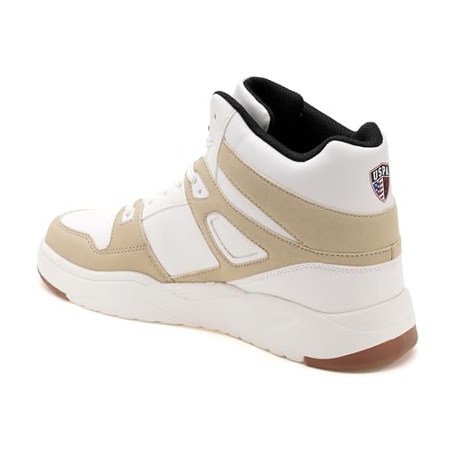 Image of USPA U.S. Polo Assn Men|Bruce|Black Stylish Casual Sneaker Shoes for Man