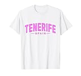 Tenerife Español Islas Canarias España Vacaciones Verano Camiseta