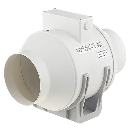 CATA Exhaust Fan Duct inLINE SMT 100 (White, 100MM) Amazon.in Home & Kitchen