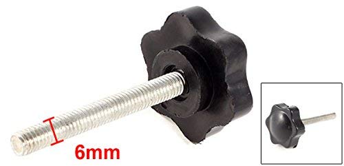 Amazon.co.jp: XYWHPGV 黒のプラスチックヘッドM6x45mmおねじ