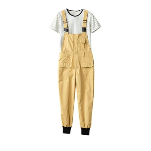 Salopette moulante homme ajustée style Hong Kong en toile robuste