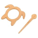 Matériau en bois : chaque broche décorative est polie à la main pour une finition lisse, garantissant qu’elle n’accrochera ni n’abîmera votre pull ou votre écharpe, et offrant une tenue fiable. broche pour pull, broche pour écharpe à motif animal