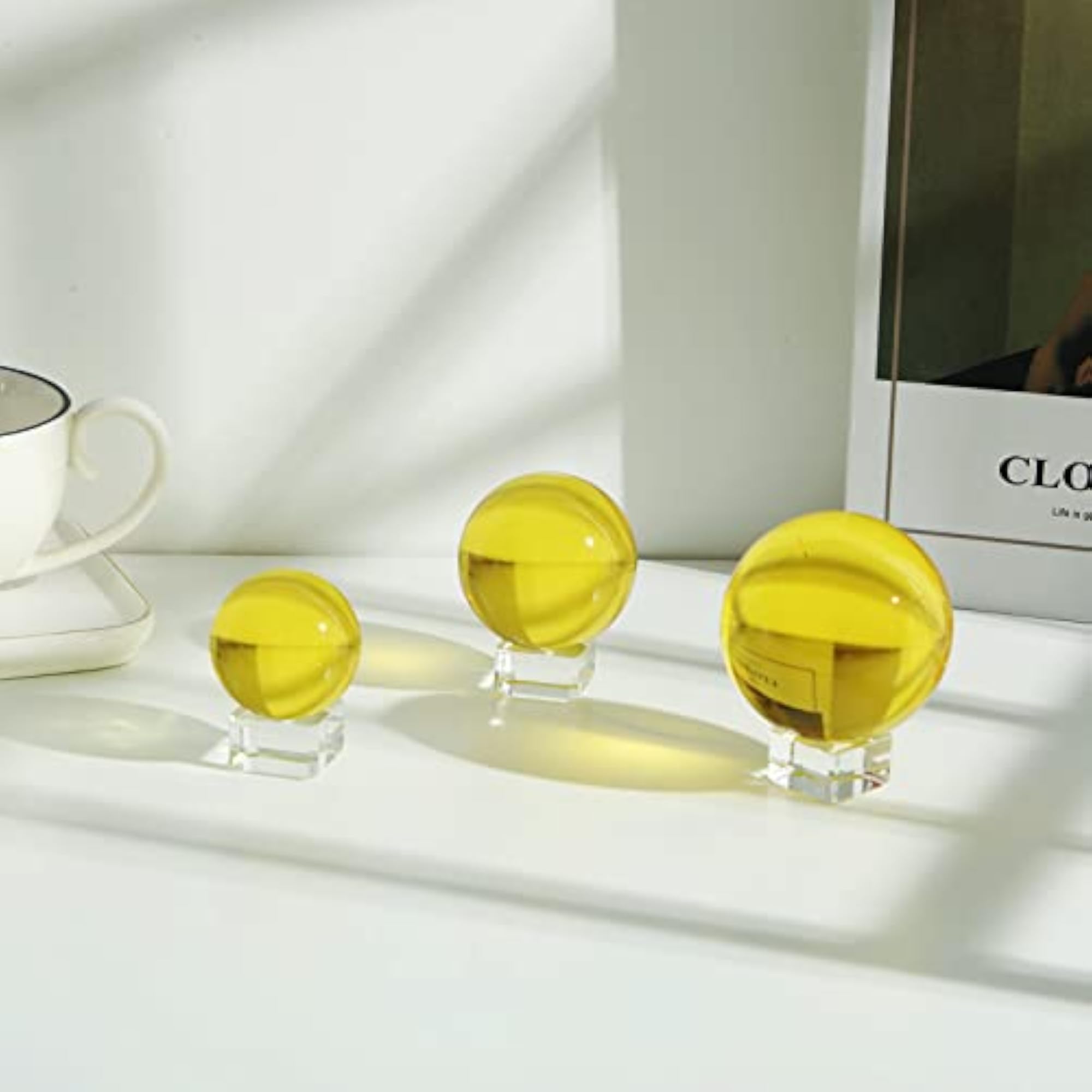 Fengshui Crystal Ball Healing Crystals, 1.6 Inch
