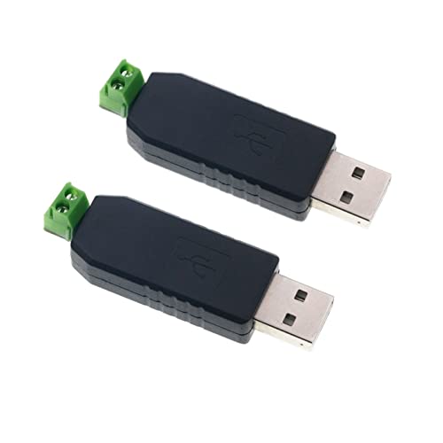 JZK Adaptador USB a 2X Convertidor USB a 485 Módulo USB RS 485