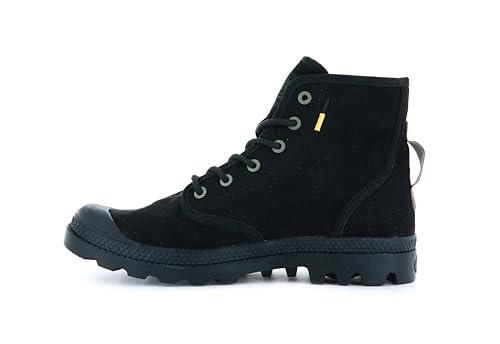 Palladium Bota unissex Pampa Hi HTG Supply, Preto/preto, 7 Women/5.5 Men