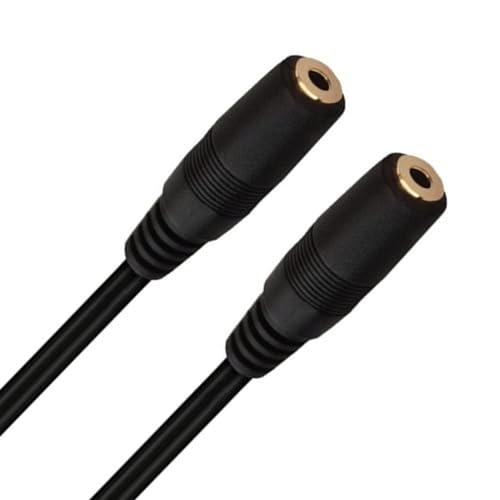 Cable Extensor de Audio 2.5mm Hembras 30 cm miniatura 2