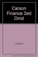 Carson Finance 2ed Dmd 047113712X Book Cover