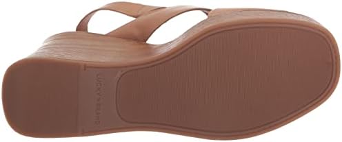 Lucky Brand Women's Delaynee Platform Wedge Sandal, Cortado, 7 | Image 3