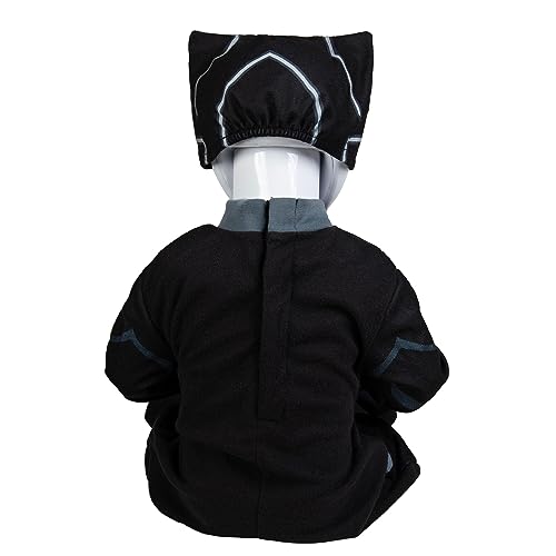 Disfraz Deluxe Infantil Black Panther Marvel 12-18m miniatura 5
