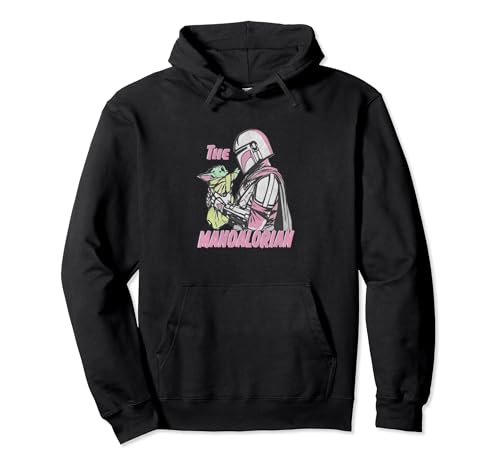Sweat Star Wars The Mandalorian et l'Enfant rose pour fan de l'univers saga