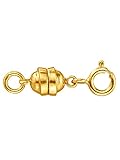 Einfaches Anlegen KLiNGEL Unisex 375 Gelbgold Kette in Gelb