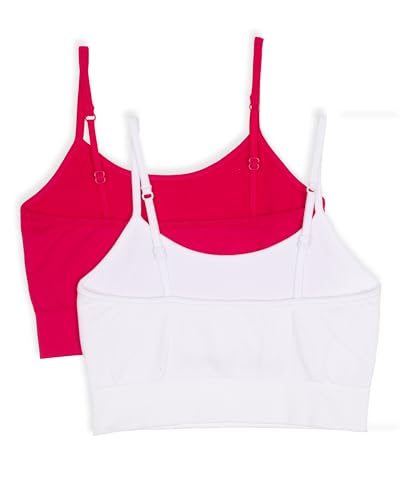 Maidenform Girls' Comfort Brami Bralette, 2 Pack3