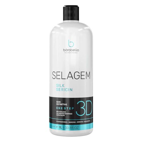 Traitement Silk Sericin Borabella 1000ml pour lissage et soin capillaire