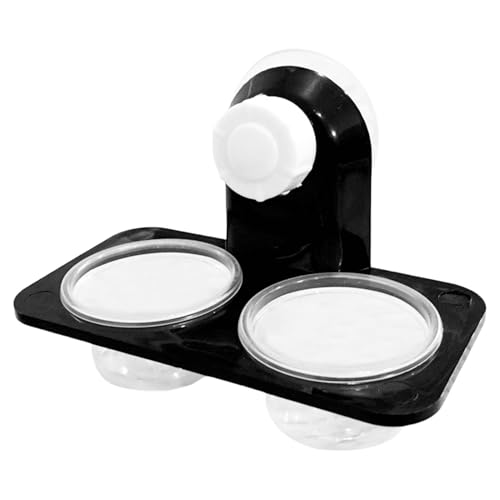 爬虫類用ウォーターディッシュ、トカゲ用フードボウル - ヤモリ用餌入れ,ヤモリフィーダーレッジ、吸盤爬虫類フィーダー、爬虫類の餌と水の給餌用ボウル