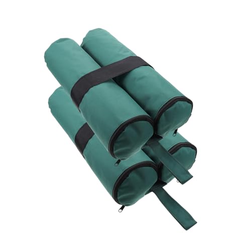 TOBBOMEY 2pezzi Di Sabbia Per Pesi Da Esterno Pesi Per Multiuso Verde Scuro Strumento Di Fissaggio Resistente Per Ombrelloni e Baldacchini