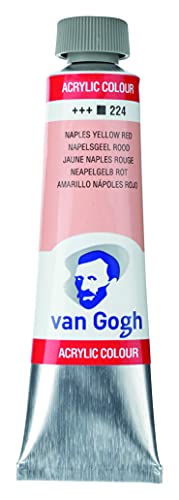 VAN GOGH Talens Acrylfarben, 40 ml Tube, 224 Neapelgelb rot