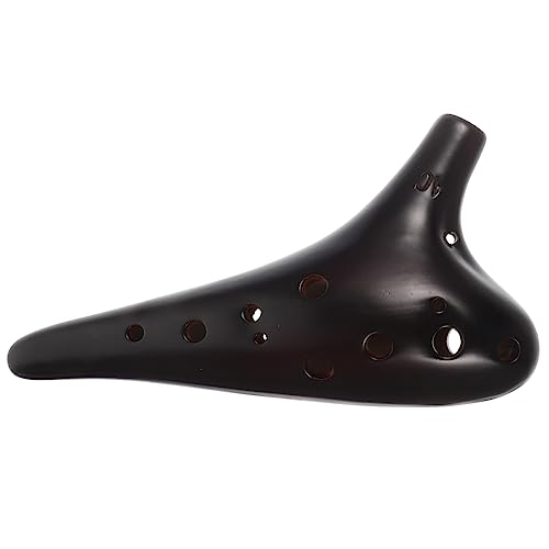 HANABASS 1 Set Ocarina Beginner Instrument Lightweight Pottery Ocarina present for Music Learners Easy to Play with Rich Resonance for Adults