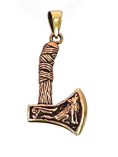 Pendentif hache en bronze Br. 171 le cadeau idéal chargé de symbolisme pour les passionnés