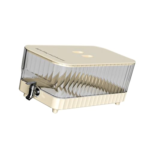 Pichet à eau froide 5,3 l avec robinet distributeur boissons glacées grand format