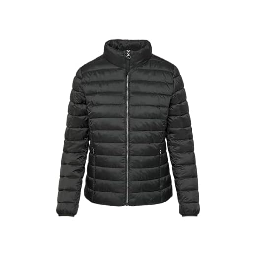 s.Oliver Damen Steppjacke, Schwarz, 44