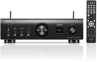 Denon PMA-900HNE Integrated Network HiFi Amplifier, Power Amplifier with Phono Equalizer, Analog Mode, Music Streaming via Wi-Fi, AirPlay 2, Bluetooth and HEOS Built-In, Roon Tested - Black