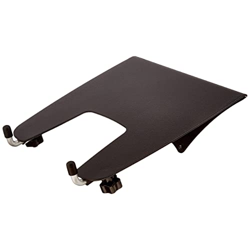 Amazon Basics - Bandeja de portátil para montaje en brazo, Negro