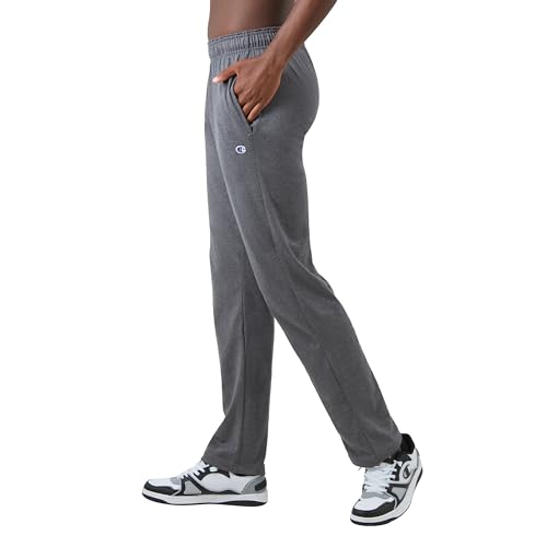 image for Champion Mens Pants, Everyday Cotton, Lightweight Open-hem Lounge For 