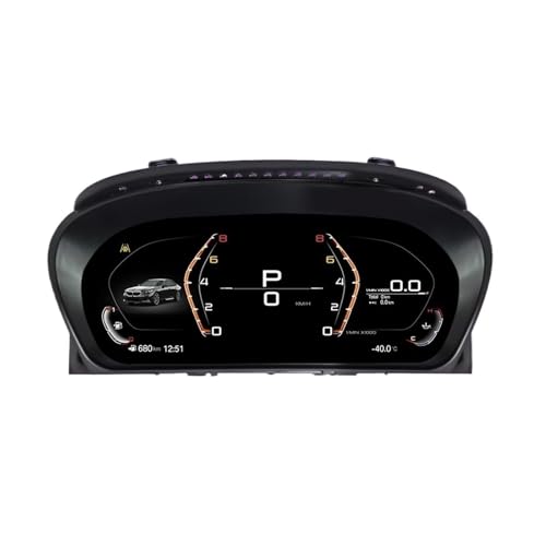 Grupo de instrumentos digitales LCD premium compatible con BMW E60 E61 E63 E64 2003-2009
