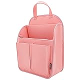 HIFELTY Backpack Organizer Insert, Felt Travel Rucksack Handbag Tote Purse Insert with Zipper, Large